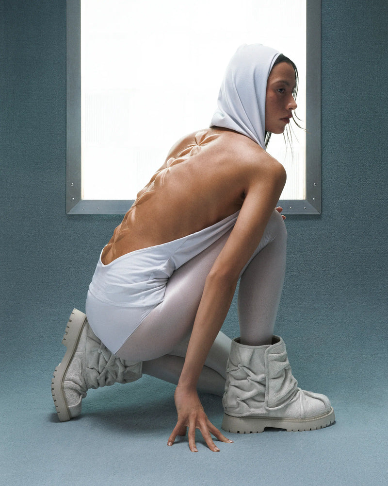 'PINCH' BOOTS IN SALT