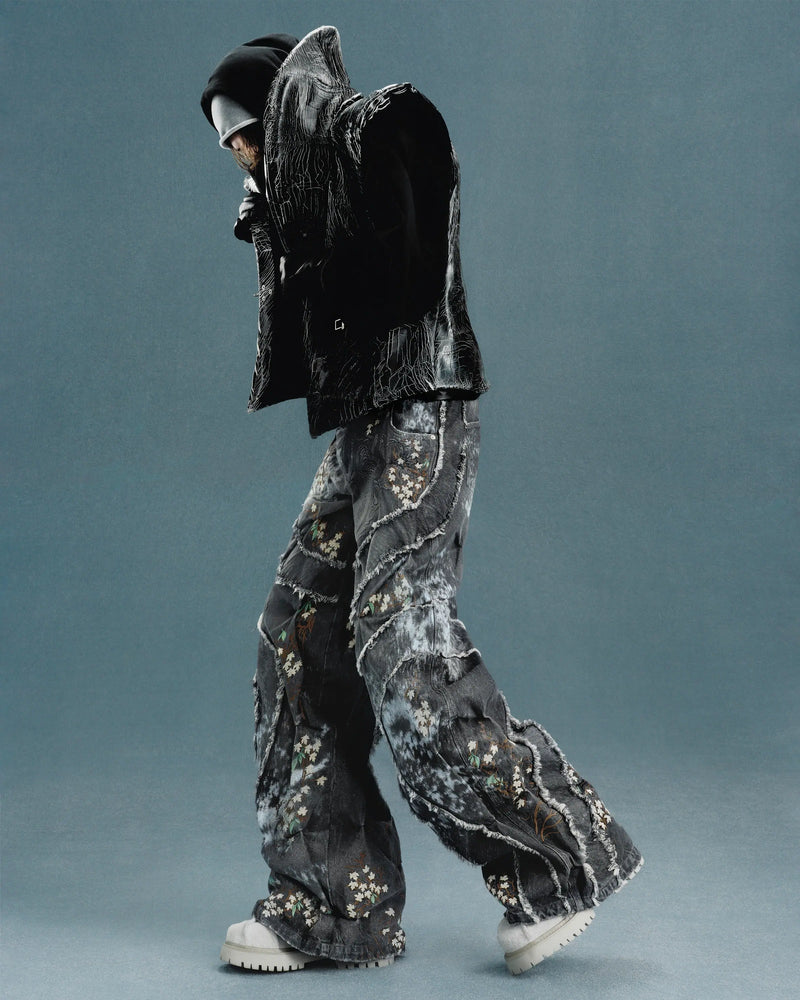 SIBERIAN ‘OVERGROWTH’ DENIM PANTS