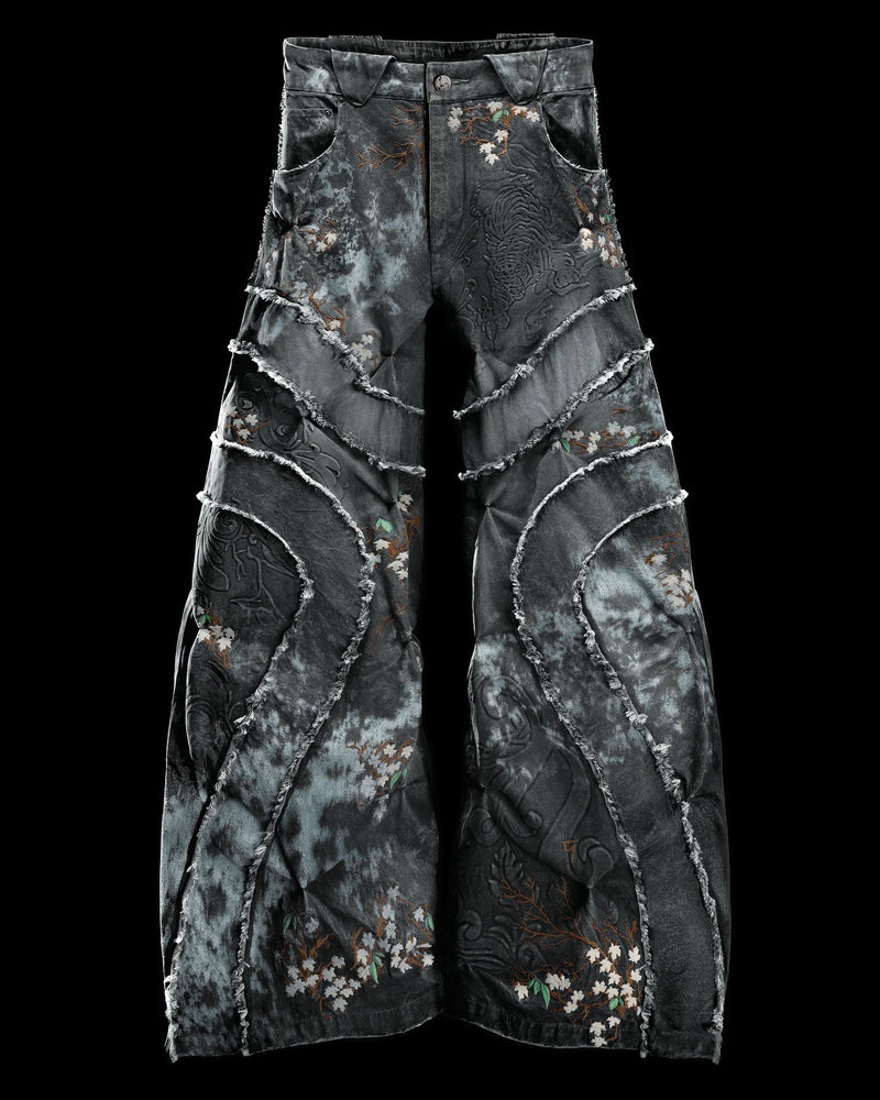 SIBERIAN ‘OVERGROWTH’ DENIM PANTS
